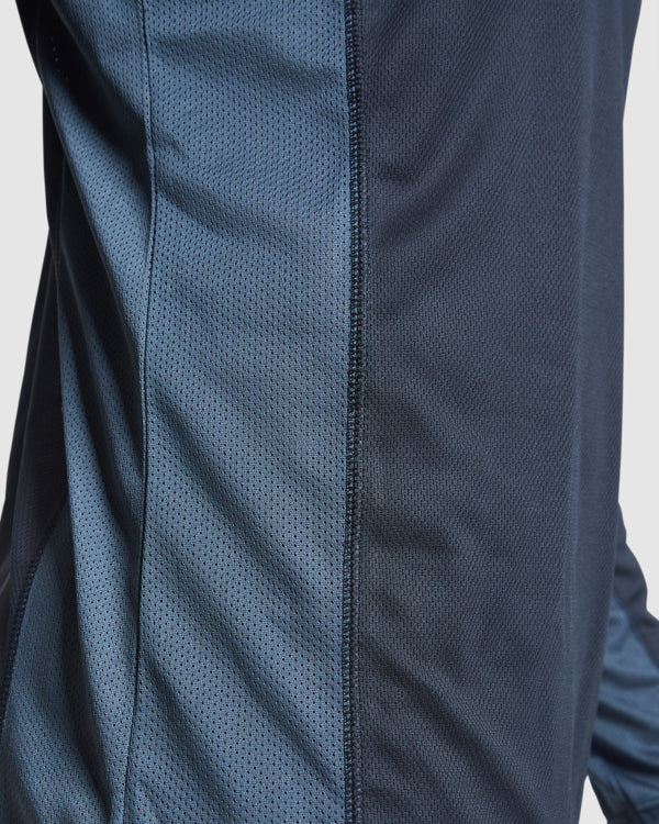 CAMISETA SHANGHAI MANGA LARGA T/S BLANCO/ROYAL