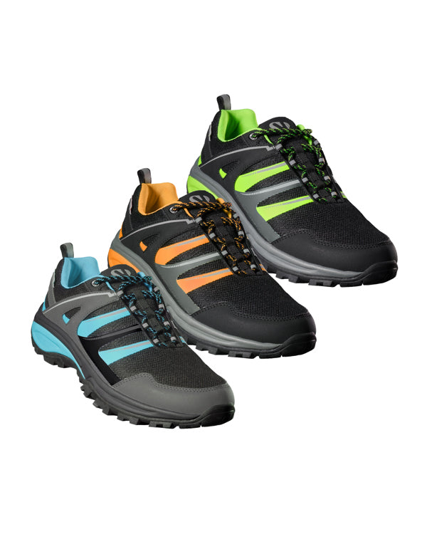 ZAPATILLA TREKKING MARC T/36 NEGRO/VERDE FLUOR