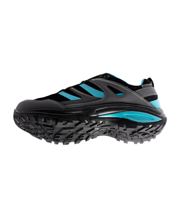 ZAPATILLA TREKKING MARC T/36 NEGRO/VERDE FLUOR