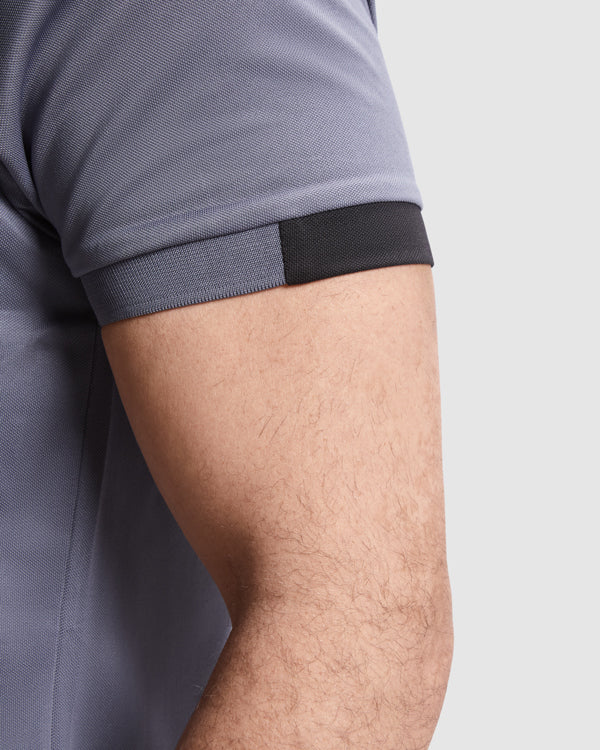 POLO SAMURAI T/S NEGRO/ROJO