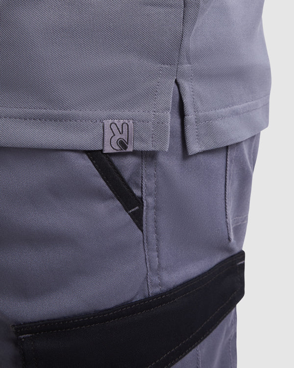 POLO SAMURAI T/S NEGRO/ROJO