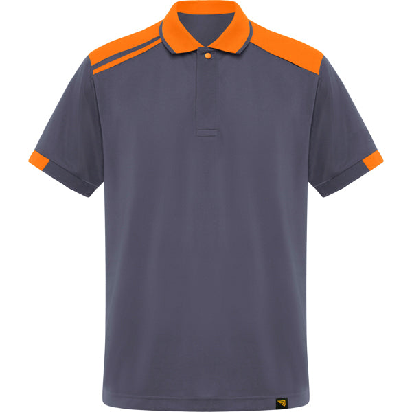 POLO SAMURAI T/S NEGRO/ROJO