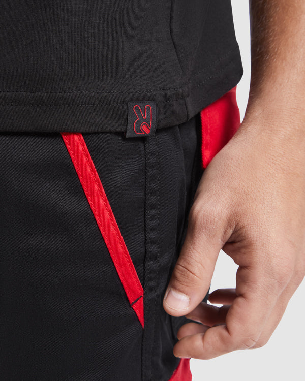 CAMISETA EXPEDITION T/S NEGRO/ROJO