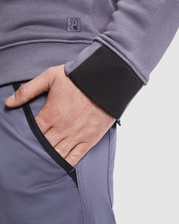 SUDADERA MAVERICK T/S NEGRO/ROJO