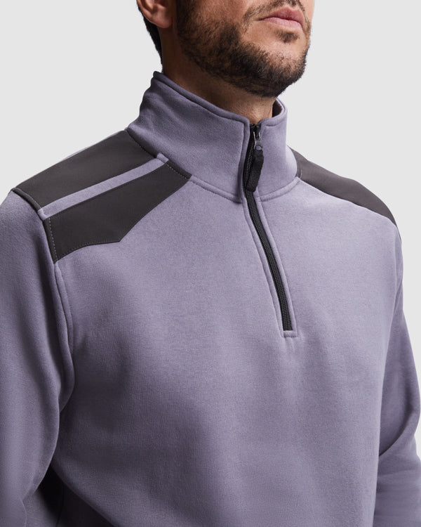 SUDADERA MAVERICK T/S NEGRO/ROJO