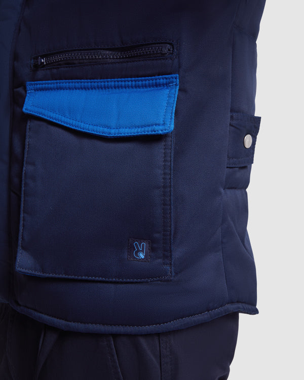 CHAQUETA ARMADA T/S NEGRO/ROJO