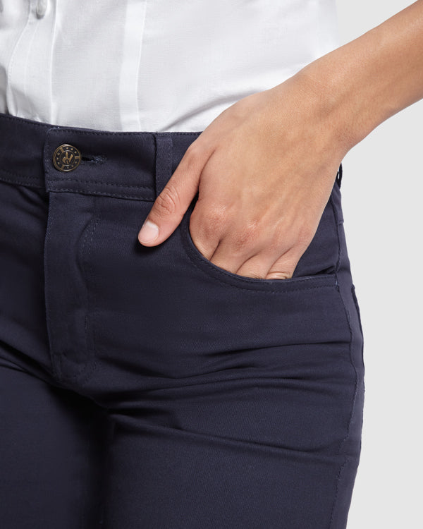 PANTALON HILTON T/36 NEGRO