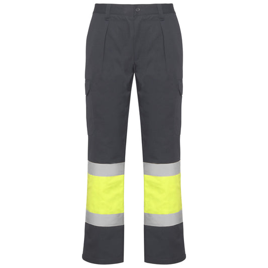 AV PANTALON INVIERNO SOAN T/38 PLOMO/AMARILLO FLUOR