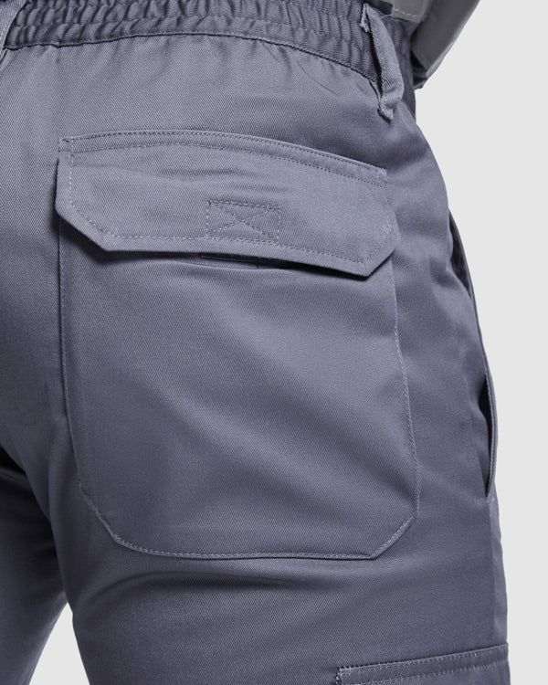 AV PANTALON INVIERNO SOAN T/38 PLOMO/AMARILLO FLUOR