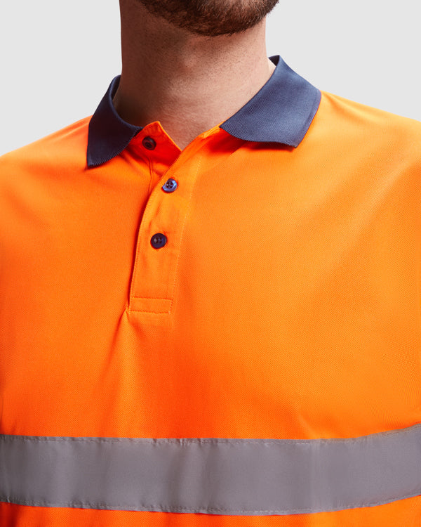 AV POLO POLARIS T/S AMARILLO FLUOR