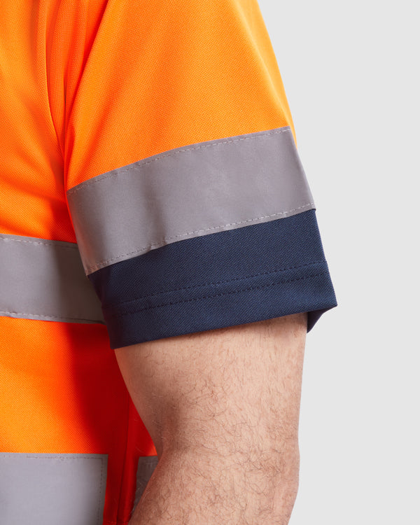 AV POLO POLARIS T/S AMARILLO FLUOR