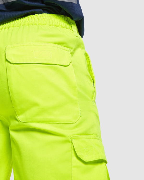 AV PANTALON ALFA T/38 AMARILLO FLUOR