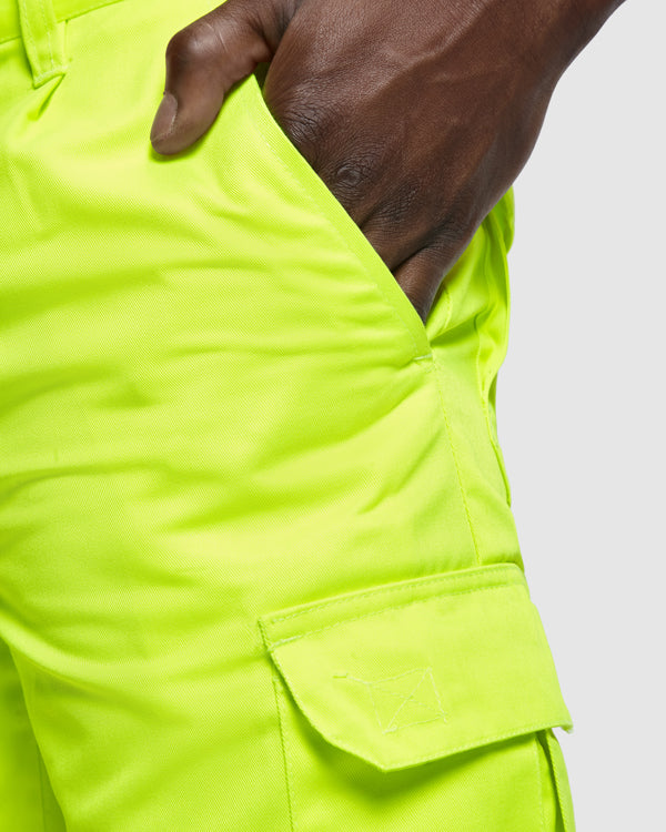 AV PANTALON ALFA T/38 AMARILLO FLUOR
