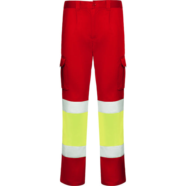 AV PANTALON DAILY STRETCH T/38 PLOMO/AMARILLO FLUOR