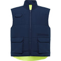 CHALECO REVERSIBLE PERSEI T/S MARINO/AMARILLO FLUOR