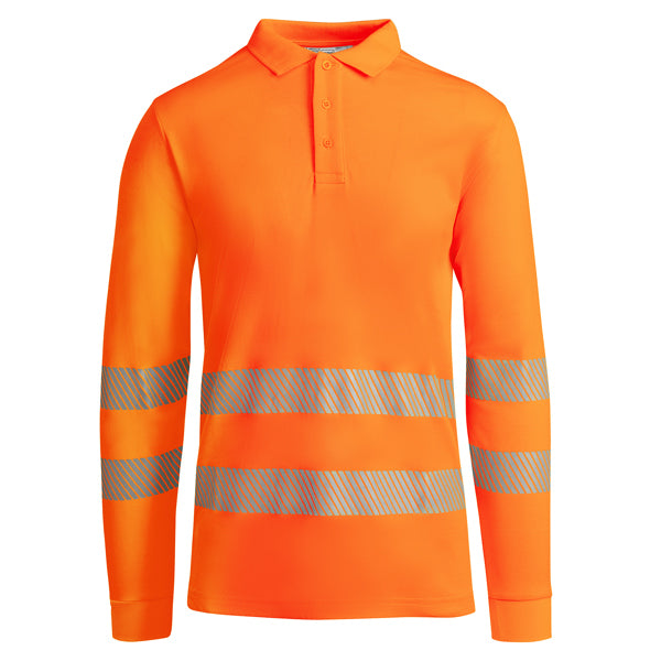 AV POLO ATRIO MAGA LARGA T/S AMARILLO FLUOR