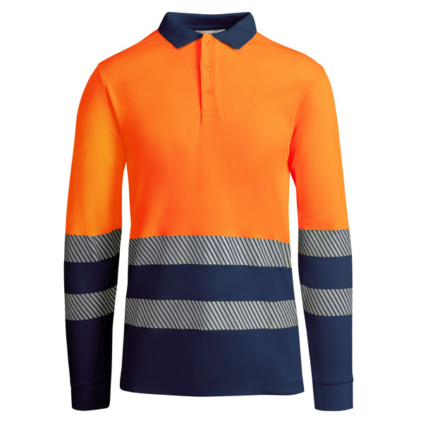 AV POLO ATRIO MAGA LARGA T/S AMARILLO FLUOR