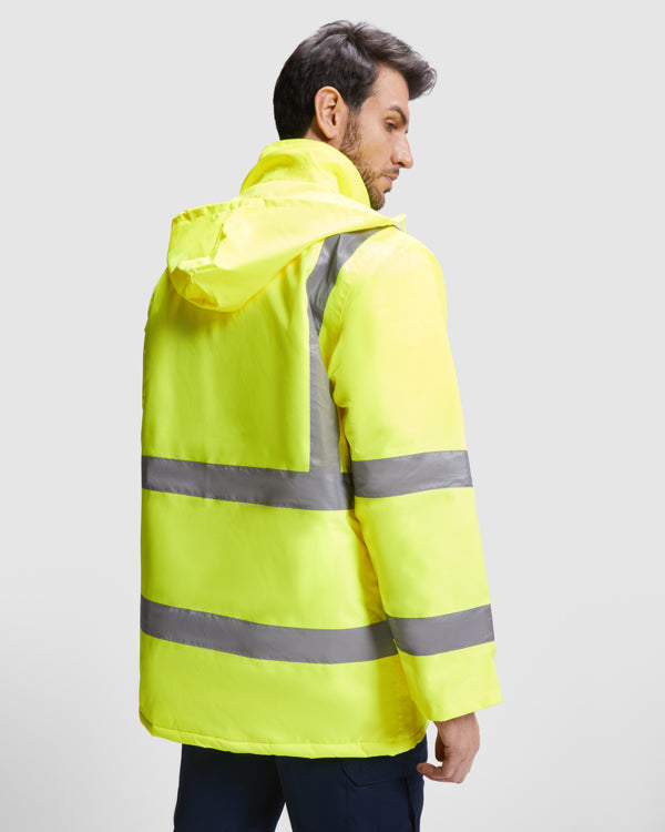 AV PARKA MERAK T/S AMARILLO FLUOR