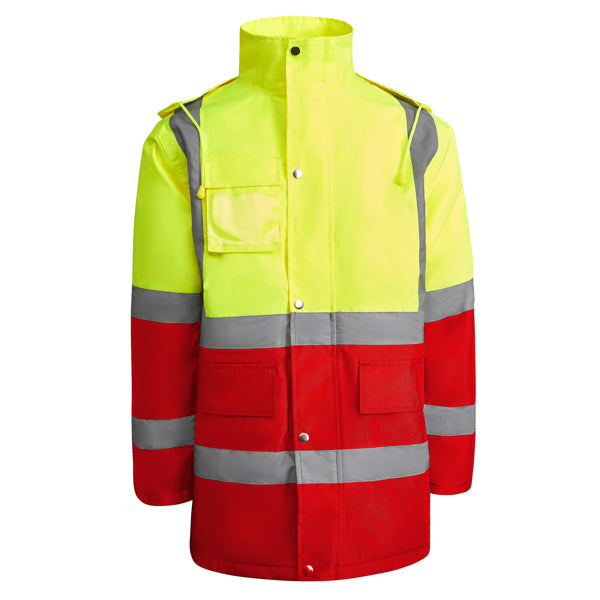 AV PARKA MERAK T/S AMARILLO FLUOR