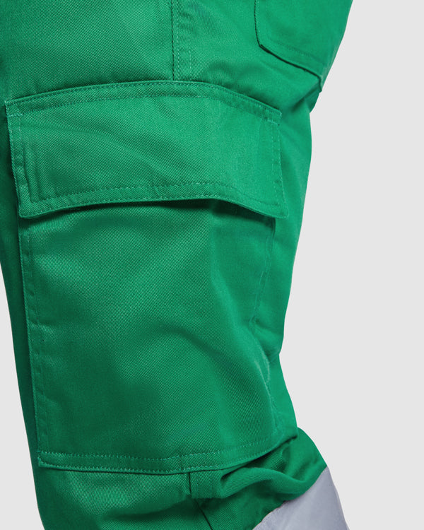 AV PANTALON INVIERNO ENIX T/38 PLOMO/AMARILLO FLUOR