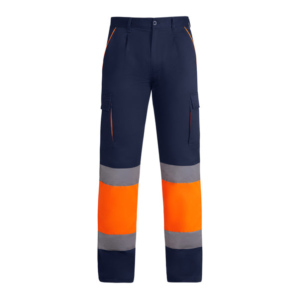 AV PANTALON INVIERNO ENIX T/38 PLOMO/AMARILLO FLUOR