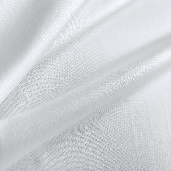 TEJIDO INTERLOCK DAYTONA POLIESTER 140 GSM ANCHO 158CM ABIERTO (62'') BLANCO