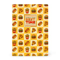 Legami — cuaderno escolar A4 con tapa ilustrada estampado Food Pixel, colección Back to School
