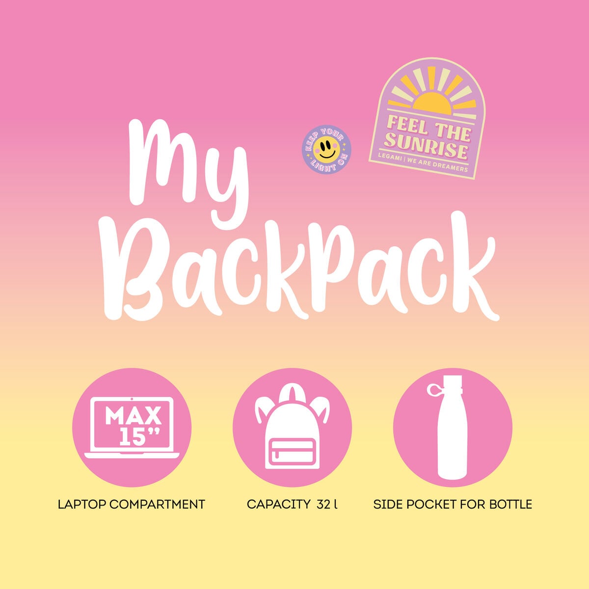 Mochila - My Backpack - Sunrise Lover
