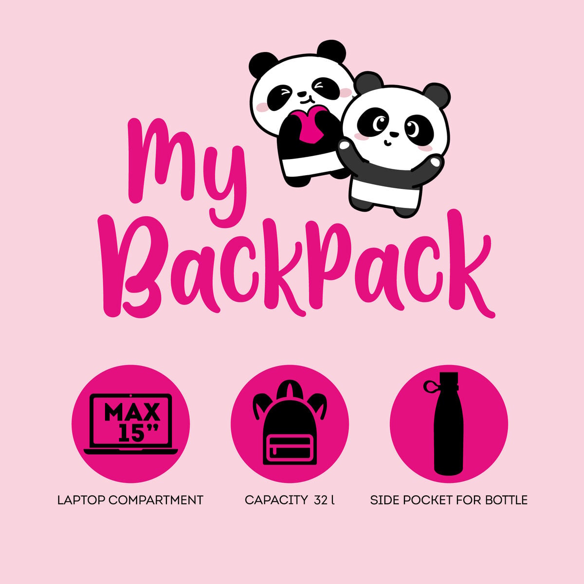 Mochila - My Backpack - Panda