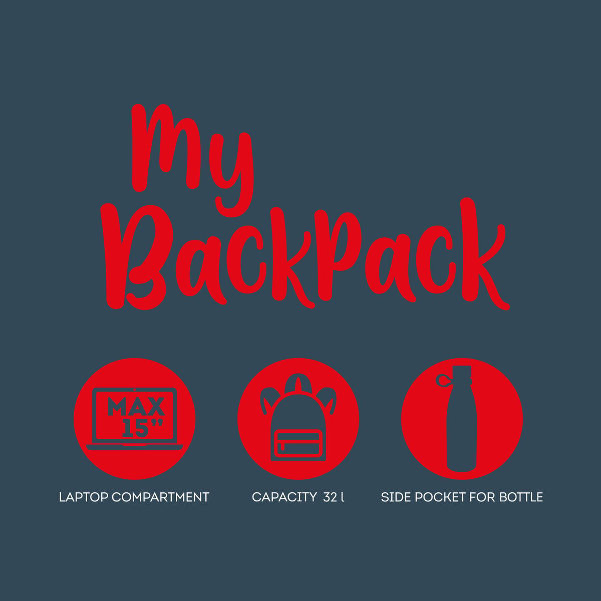 Mochila - My Backpack - Blue