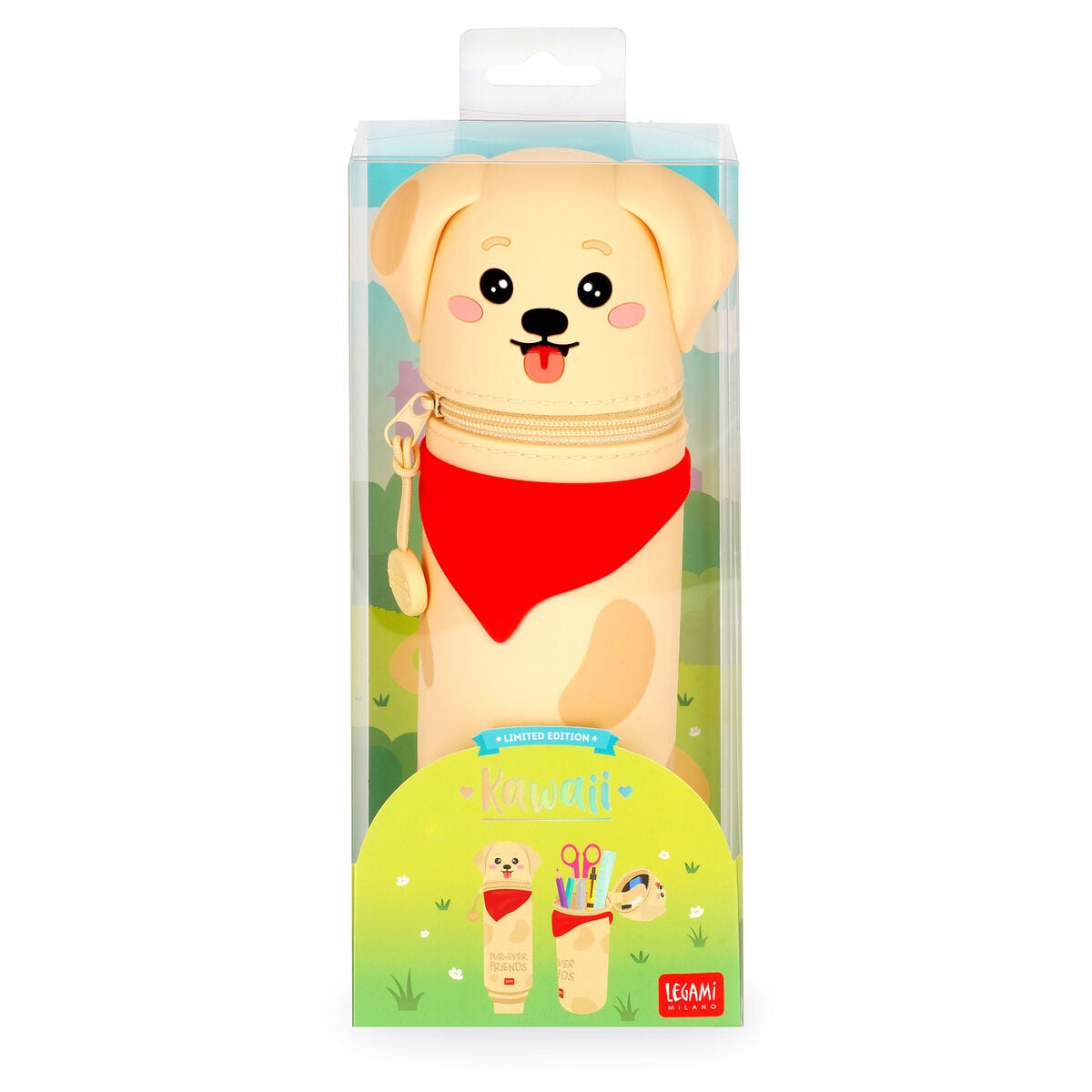 Estuche 2 en 1 de Silicona Golden «Fur-ever Friends» - Kawaii