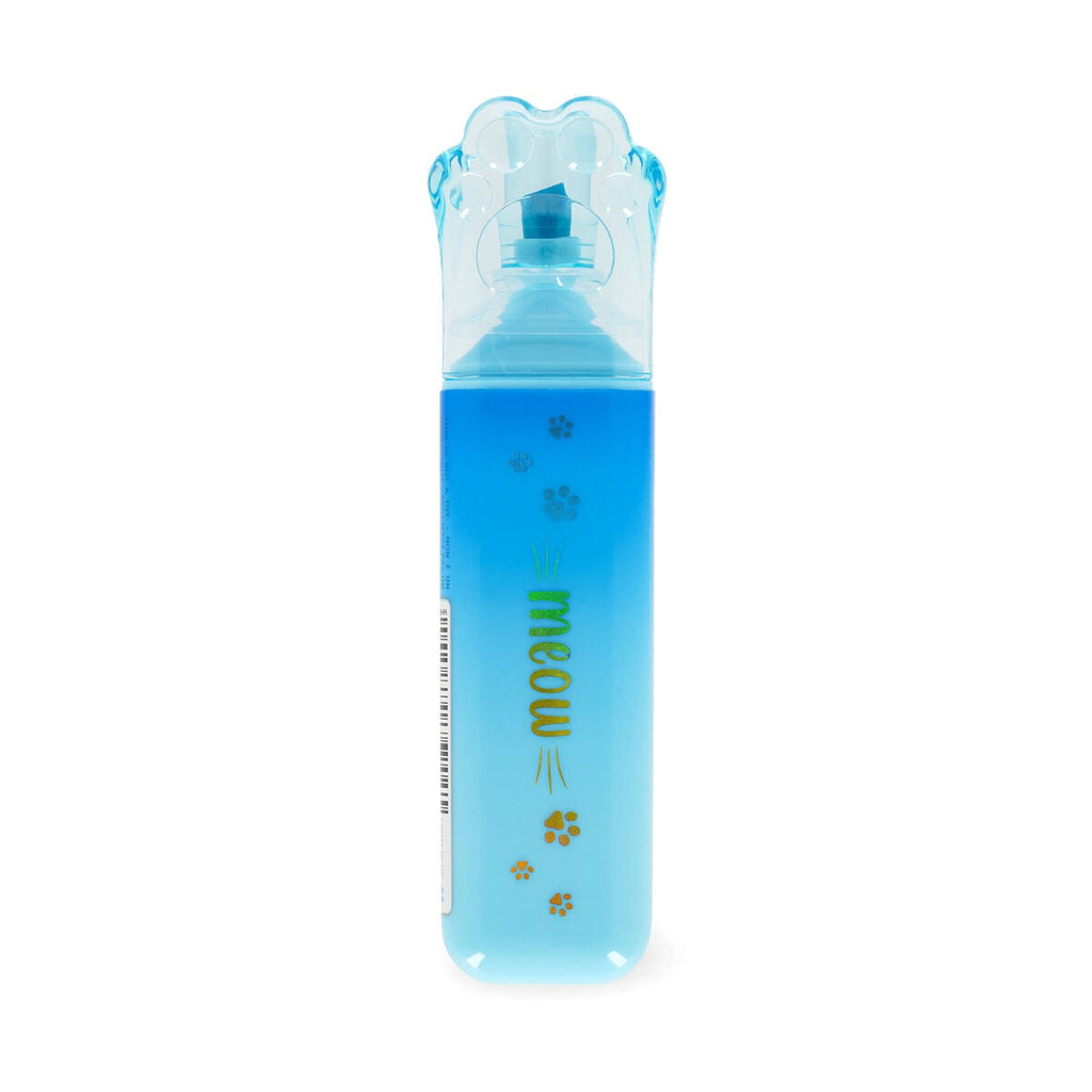 Legami — subrayador pastel con forma de gatito estampado Light Blue, colección Back to School