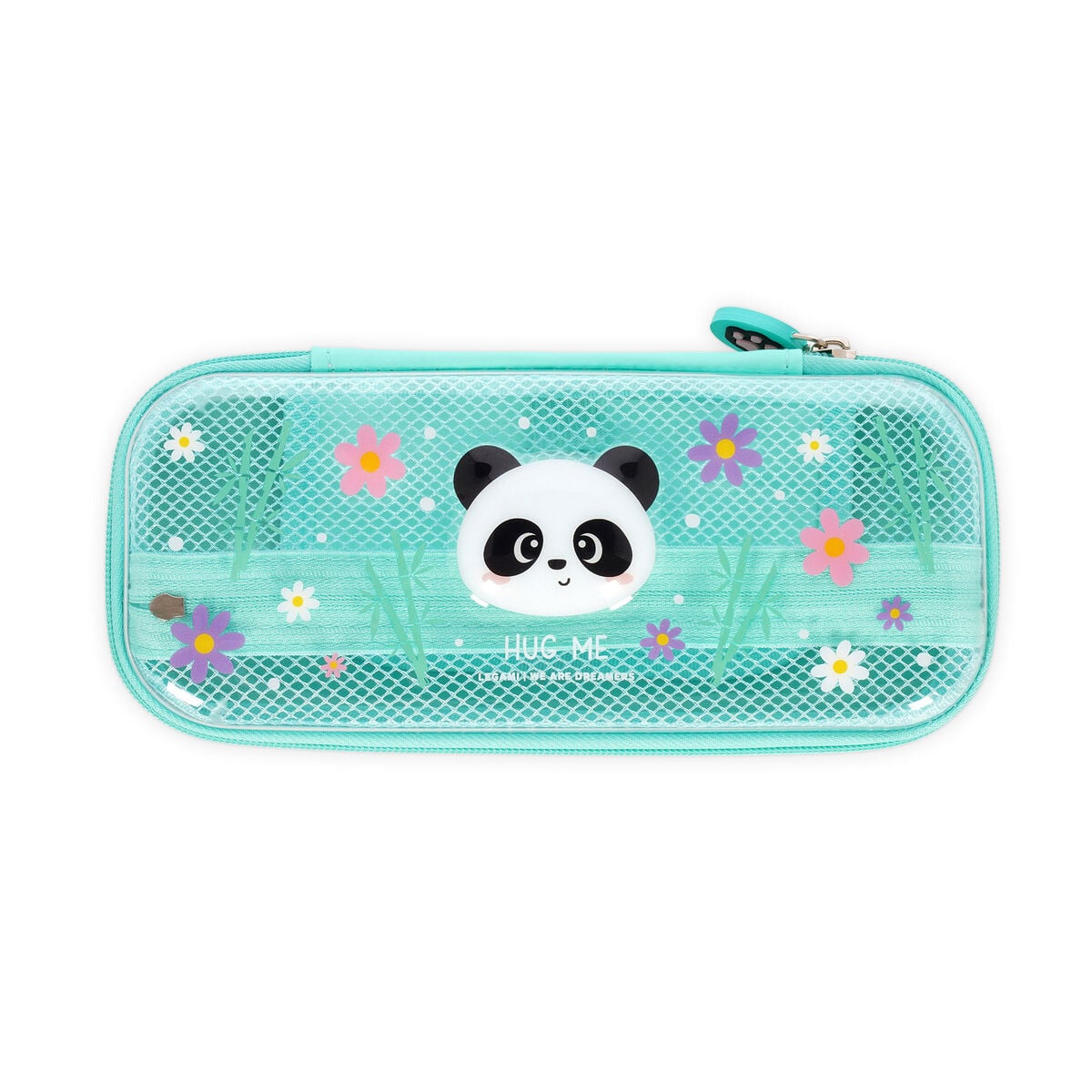 Estuche Transparente Rígido Panda - Wonderwow