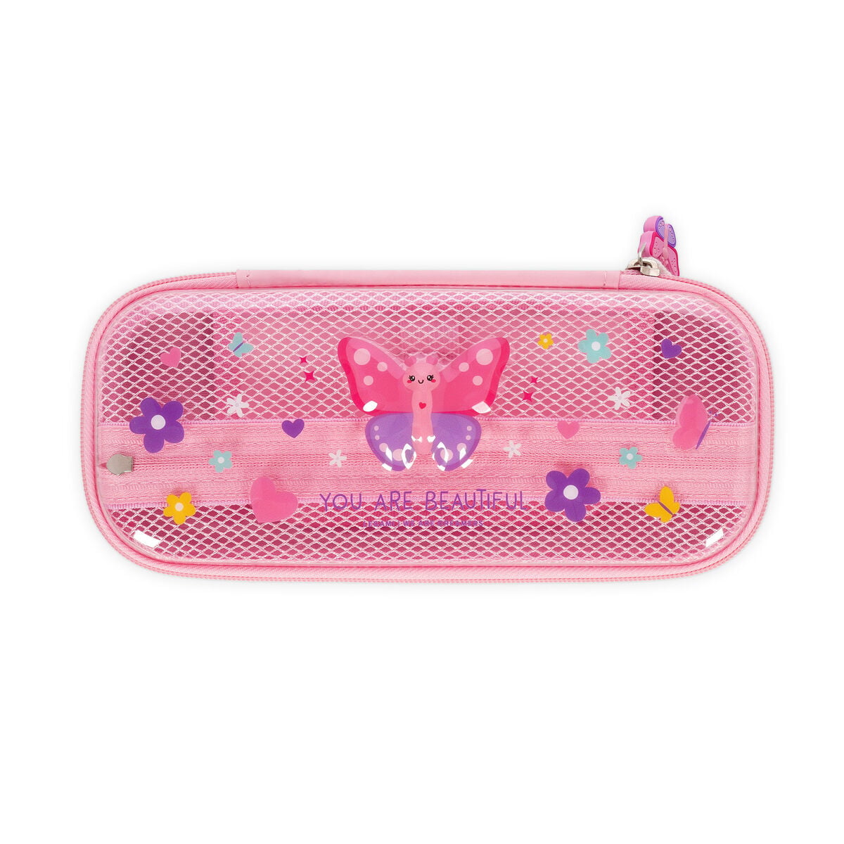Estuche Transparente Rígido Butterfly - Wonderwow