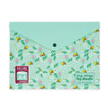 Legami — carpeta organizadora de documentos estampado Bee Green, colección Back to School