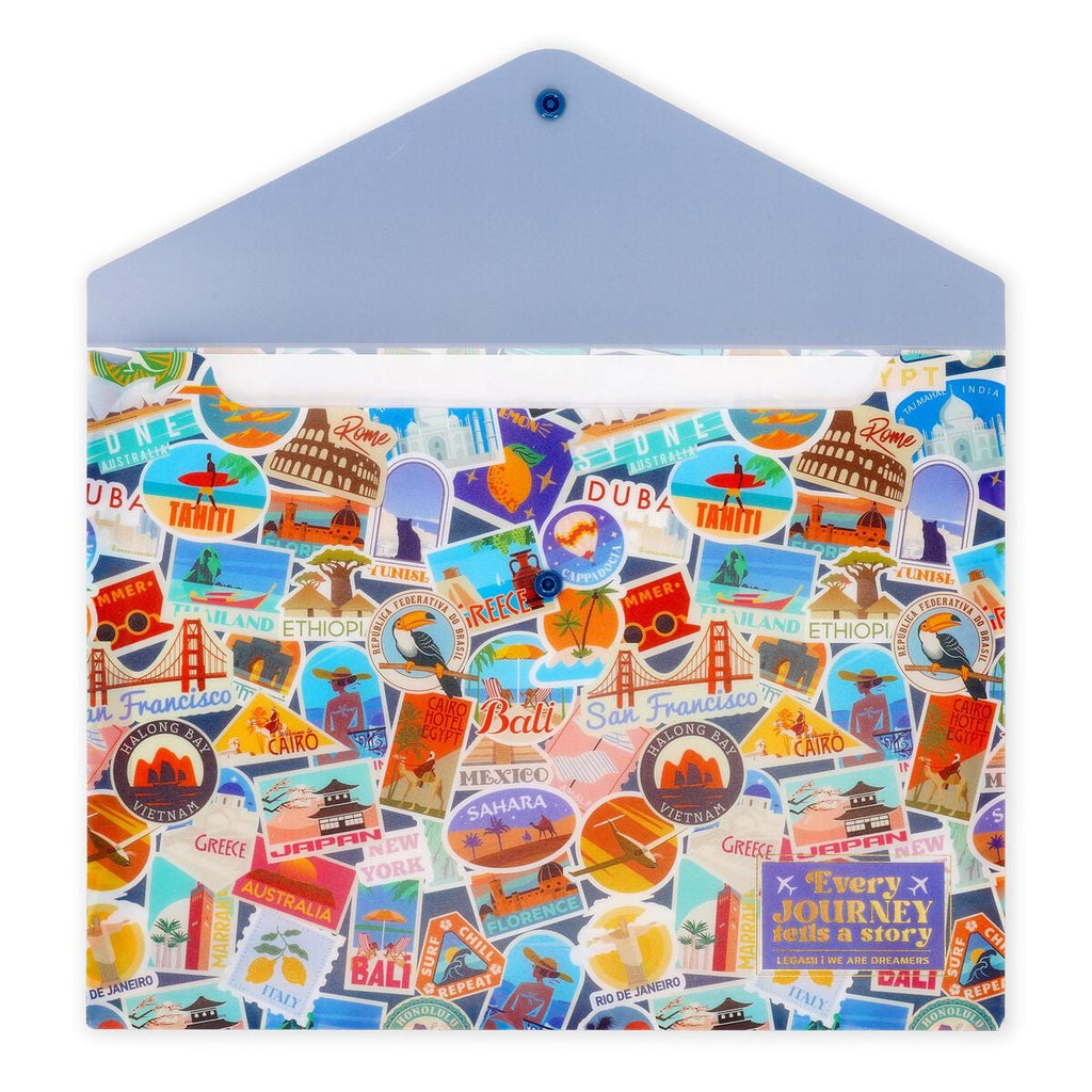 Carpeta para Documentos - Fold & Order - Travel Stickers