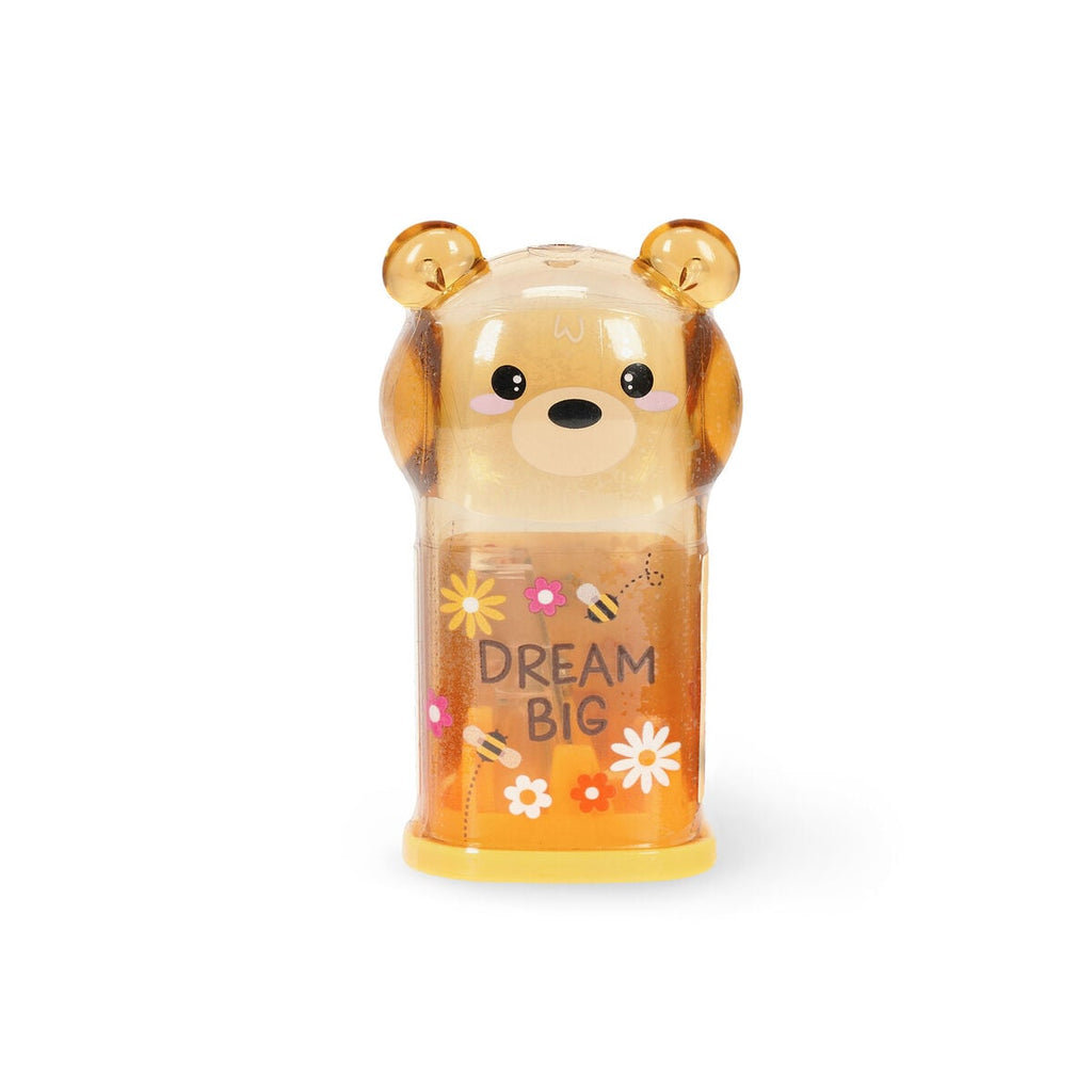Legami — sacapuntas escolar con diseño kawaii estampado Teddy Bear, colección Back to School