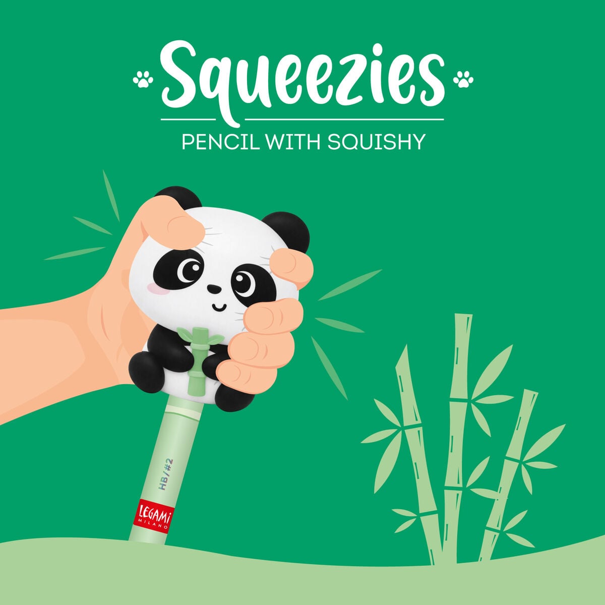 Lápiz Antiestrés Panda «Hug me» - Squeezies