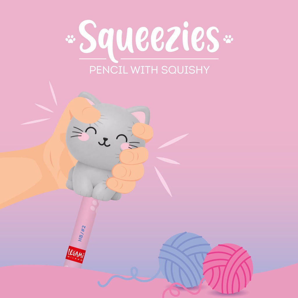 Lápiz Antiestrés Kitty «Be Curious» - Squeezies