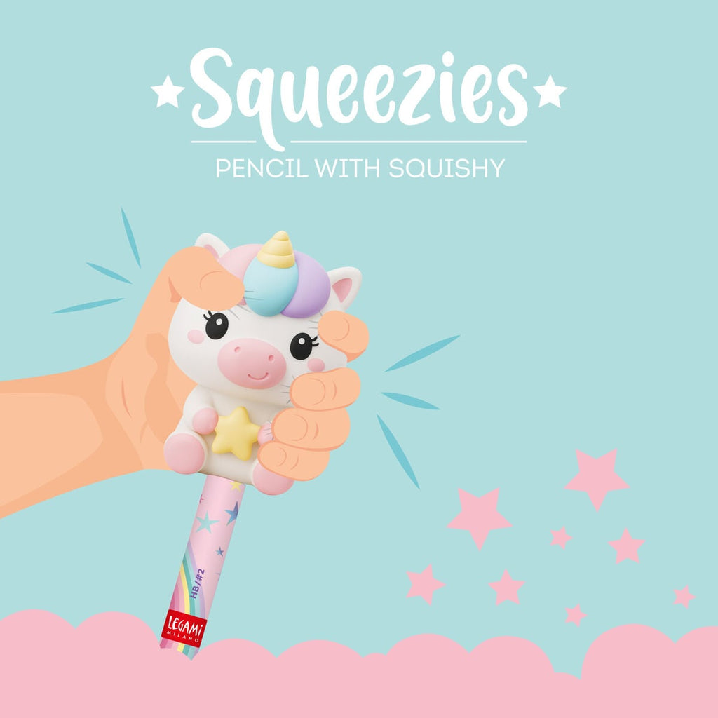 Lápiz Antiestrés Unicorn «Believe In Magic» - Squeezies