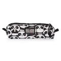 Legami — estuche escolar compacto de tela estampado Panda, colección Back to School
