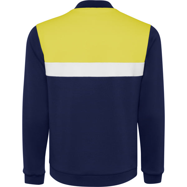 SUDADERA LEROS T/S AMARILLO/MARINO