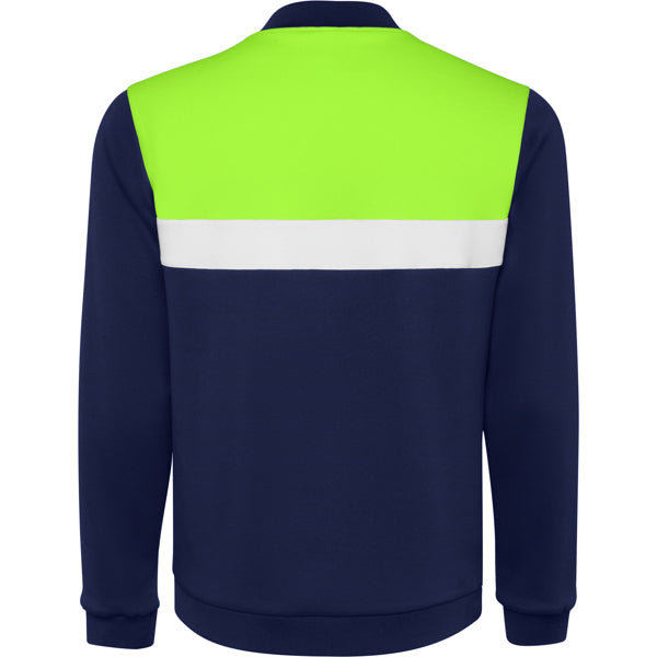 SUDADERA LEROS T/S AMARILLO/MARINO