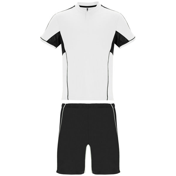 CONJUNTO DEPORTIVO BOCA T/S BLANCO/NEGRO