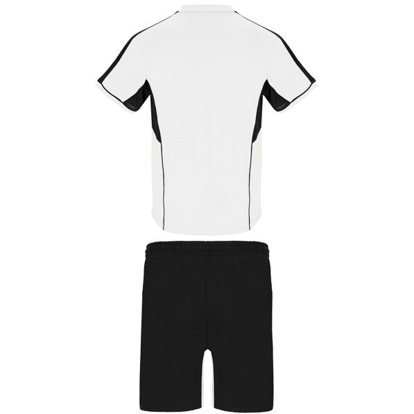 CONJUNTO DEPORTIVO BOCA T/S BLANCO/NEGRO