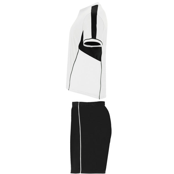 CONJUNTO DEPORTIVO BOCA T/S BLANCO/NEGRO
