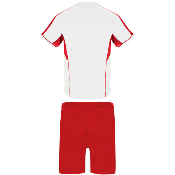 CONJUNTO DEPORTIVO BOCA T/S BLANCO/NEGRO