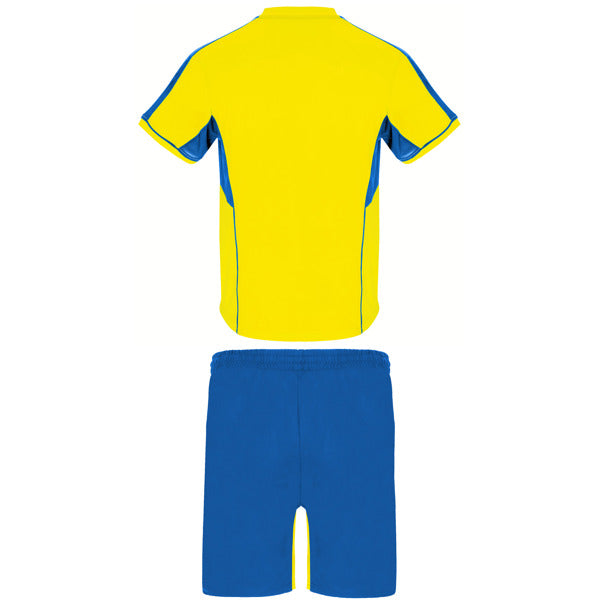CONJUNTO DEPORTIVO BOCA T/S BLANCO/NEGRO
