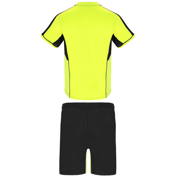 CONJUNTO DEPORTIVO BOCA T/S BLANCO/NEGRO