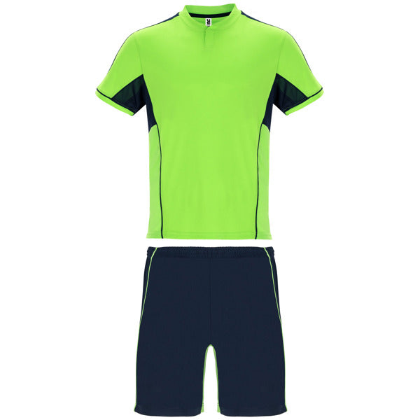 CONJUNTO DEPORTIVO BOCA T/S BLANCO/NEGRO
